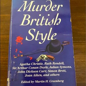 Murder British Style anthology includes Agatha Christie British Detectives